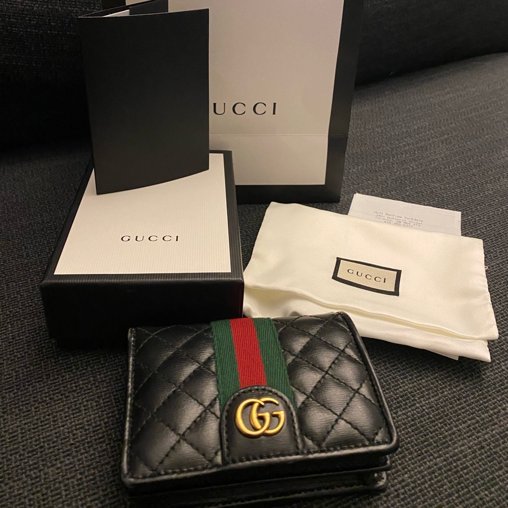 GUCCI Black Ophidia Wallet